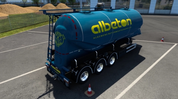 ETS2 - Albeton - SCS Scania NG & Silo Trailer 10m Skinpack