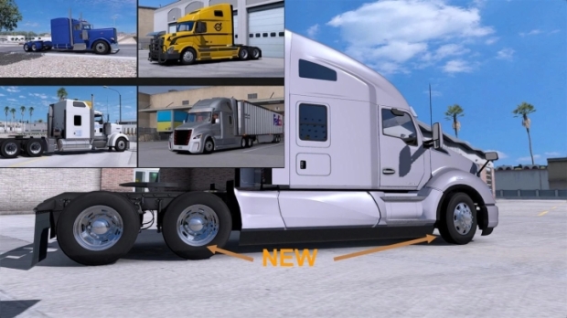 ETS2 - Alcoa American Wheel Pack V1.3.5