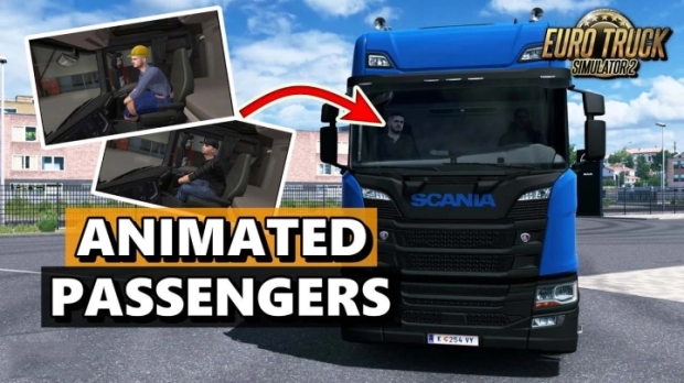 ETS2 - Animated Passenger Update