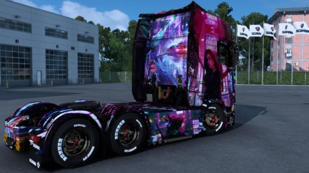ETS2 - Cyber City Skin