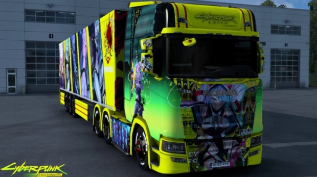 ETS2 - Cyberpunk: Edgerunners Skin