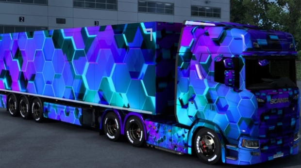 ETS2 - Digital Art Skin