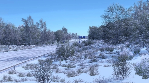 ETS2 - Frosty Winter Weather v9.3
