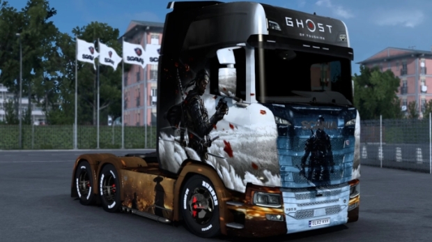 ETS2 - Ghost of Tsushima Skin
