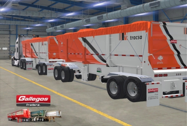 ATS - Gondolas Pirana de Gallegos Trailers Empresa