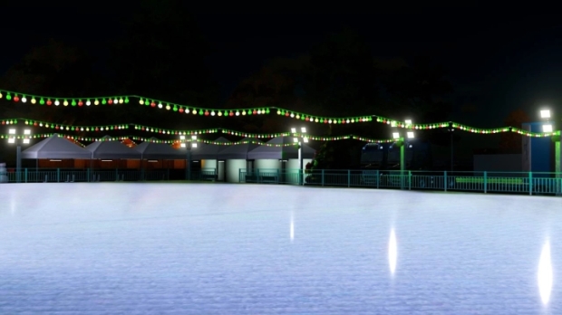 FS22 - Ice Skating Rink V1.0