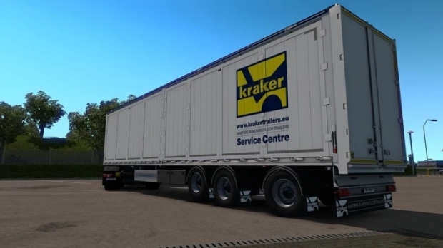 ETS2 - Kraker Walkingfloor Trailer Pack V2.2