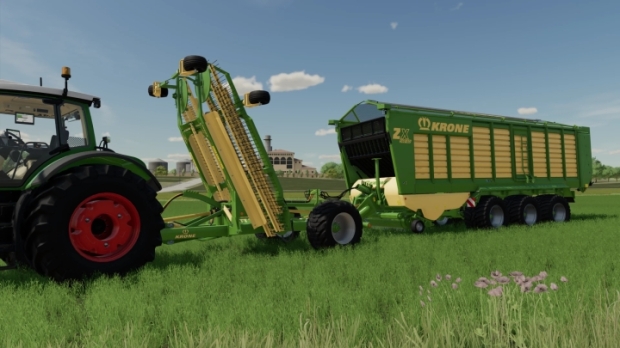 FS22 - Lizard Trailed Windrower V1.0