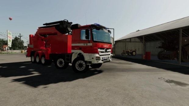 FS19 - Mercedes Benz Actros 4151 / Hidrokon- ZU HZS CR Hlucin V1.0