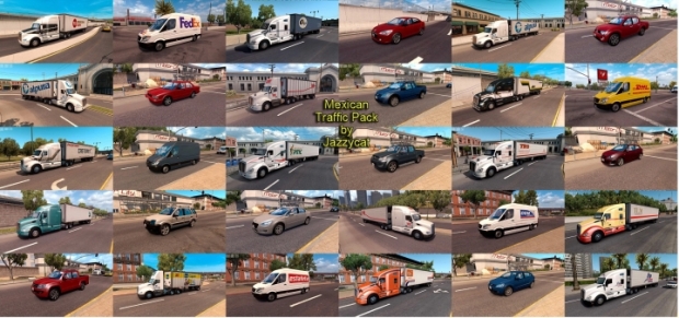 ATS - Mexican Traffic Pack V2.6.6