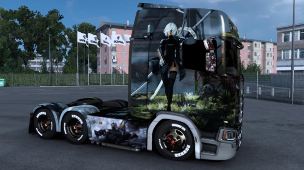 ETS2 - Nier Automata Skin