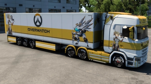 ETS2 - Overwatch Mercy Skin