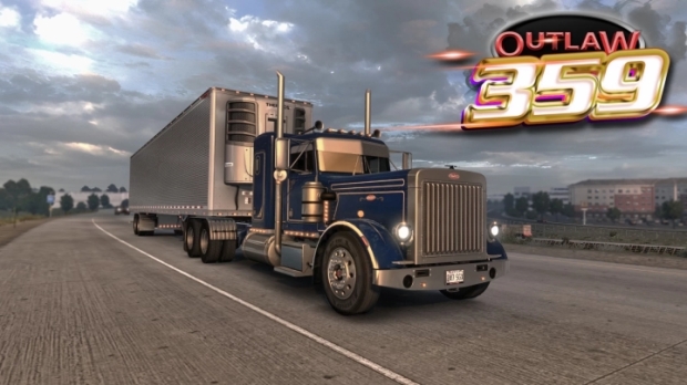 ATS - Peterbilt 359 + Interior v1.0