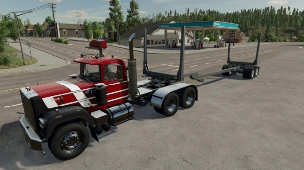 FS22 - Pole Trailer V1.0 | Farming Simulator 22 | Mods.club