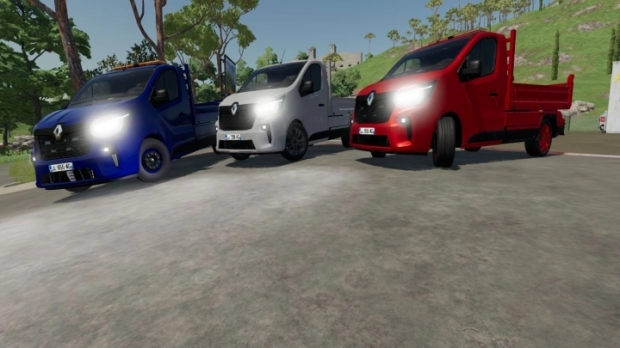 FS22 - Renault Trafic 2022 Inside V2.0.0.1