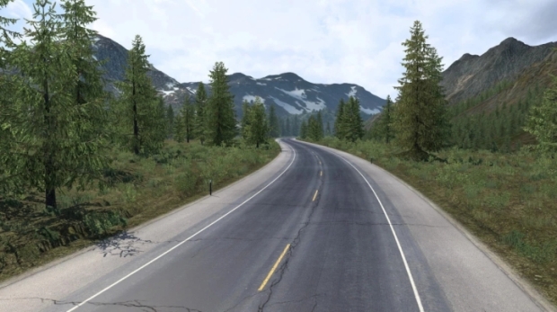 ATS - Road Connection Between Promods Canada and Alaska - North To The Future v0.15.1