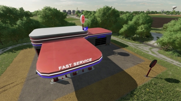 FS22 - Rt 69 Gas Station V1.0