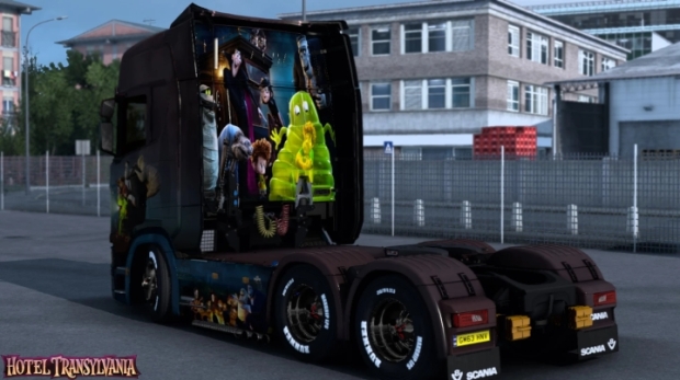 ETS2 - Scania Hotel Transylvania Skin