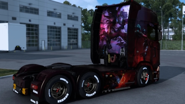 ETS2 - Scania League Of Legends Skin