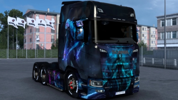 ETS2 - Scania League of Legends Skin 02