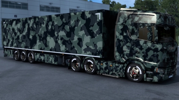 ETS2 - Scania Military Skin