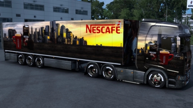 ETS2 - Scania Nescafe Skin Pack