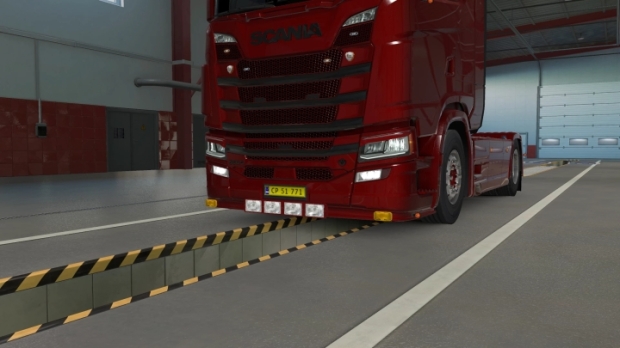 ETS2 - Scania PGRS Bumper Splitter V1.1