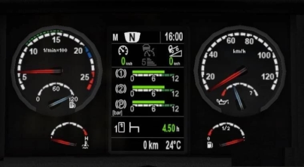 ETS2 - Scania R & Streamline Onboard Computer