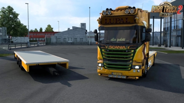ETS2 - Scania R730 Lupal Edition + Trailer v1.6