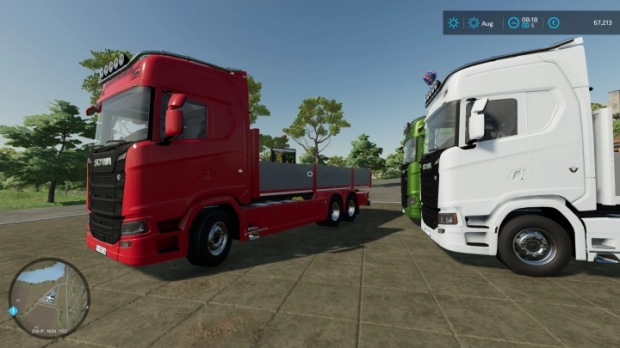 FS22 - Scania S 6X4 Drop Side V1.0