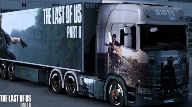 ETS2 - Scania The Last of Us Part II Skin