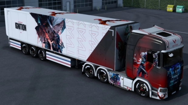ETS2 - Scania Valorant Skin