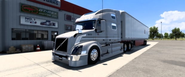 ATS - SCS Volvo 780 Skin Knight Transportation