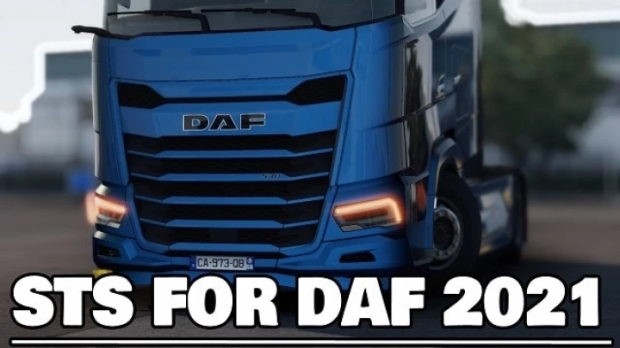 ETS2 - Sequential Turn Signal DAF XG 2021 v1.2