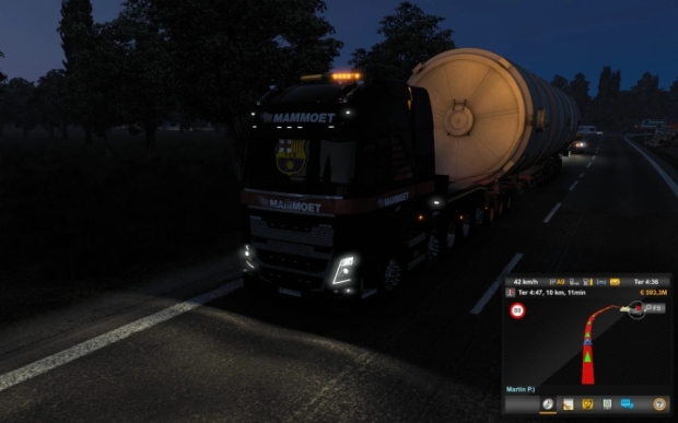 ETS2 - Speed 80 KM/H Special Transport V1.0