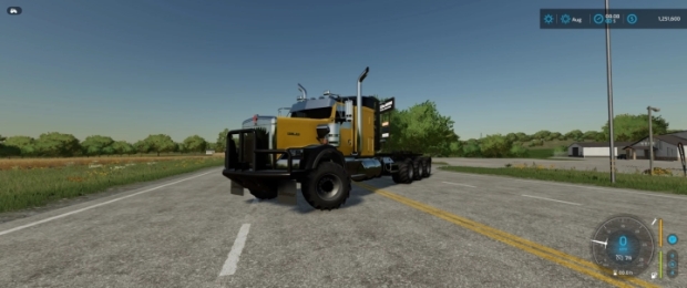 FS22 - T800 Winch Truck V1.0
