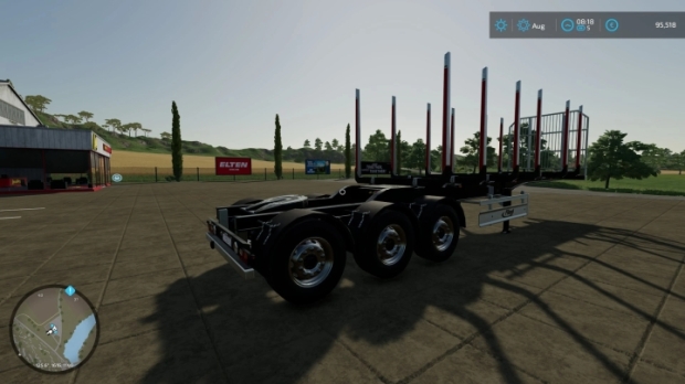 FS22 - Timber Runner B train / Front V1.0