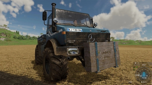 FS22 - Unimog Front Weight V1.0