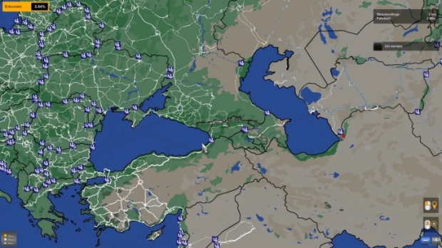 ETS2 - Worlds Combined Background Map v1.1