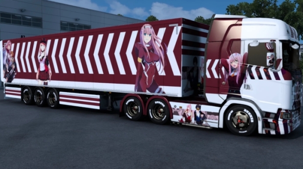 ETS2 - Zero Two Anime Skin