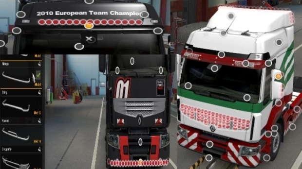ETS2 - 140 Slots for Renault Premium V1.0