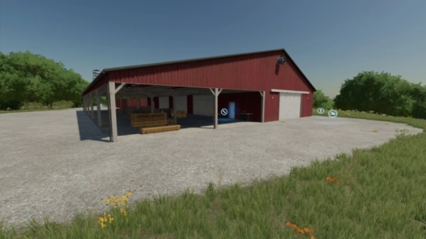 FS22 - American Sawmill V1.0