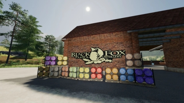 FS22 - Black Fox Distilery V1.0