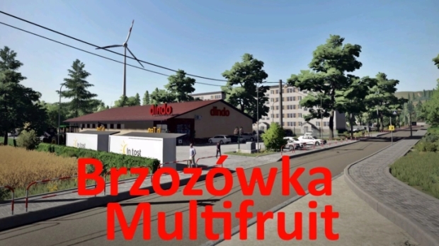 FS22 - Brzozowka MultiFruit Map V1.0