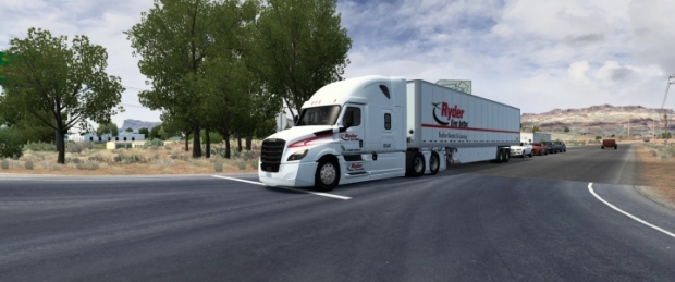 ATS - Cascadia And SCS Trailer Ryder Skin Combo
