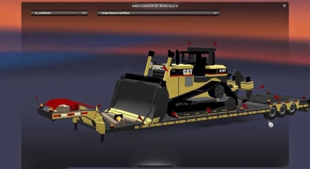 ETS2 - CAT 50 Trailer