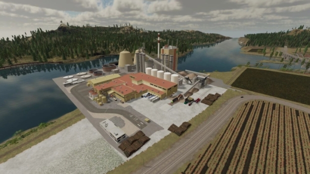 FS22 - Cellulose Factory V1.0.0.1