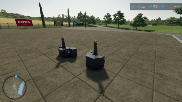 FS22 - Fendt Weight Pack V1.0