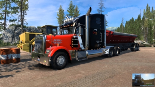 Ats Freightliner Classic Xl V31 Bsa Personal American Truck Simulator Modsclub