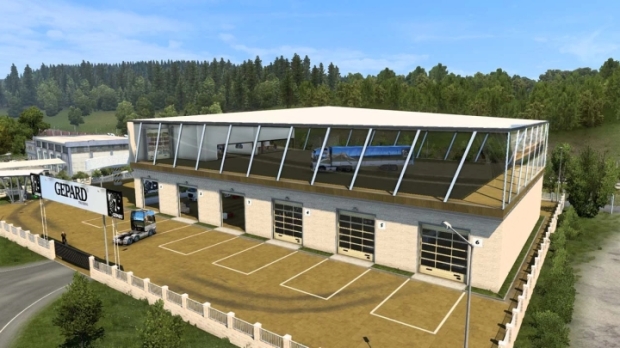 ETS2 - Gepard Garage D-Deck V1.0